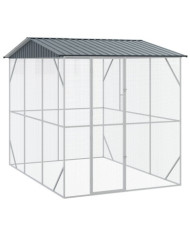 Aviary pour Oiseaux Anthracite 310x227x247 cm Acier | Mobilier & Déco