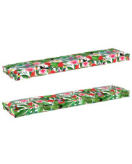 Coussins de Palette pour Banc 2 pcs Jungle Tropical 180x40x8 cm Tissu Oxford | Mobilier & Déco