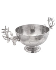 Tasse Argent 62x35x33 cm Aluminium | Mobilier & Déco
