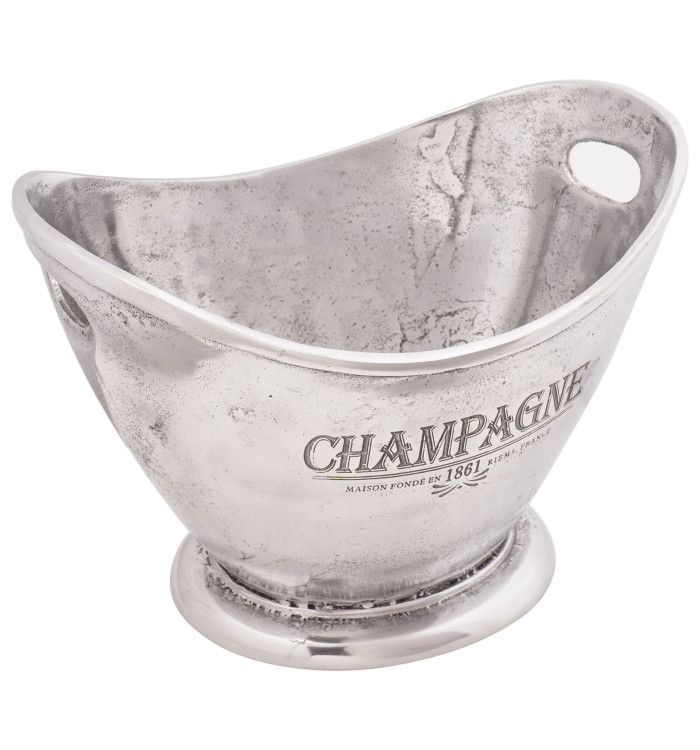 seau à glace Argent 36x25x26 cm Aluminium | Mobilier & Déco