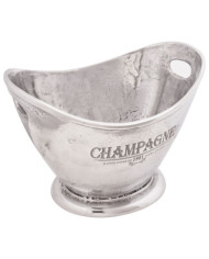 seau à glace Argent 36x25x26 cm Aluminium | Mobilier & Déco