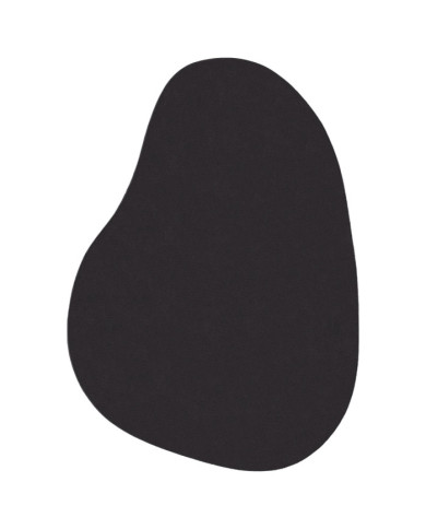 Tapis "HUARTE" à poils courts, doux et lavable noir 140x200 cm | Mobilier & Déco