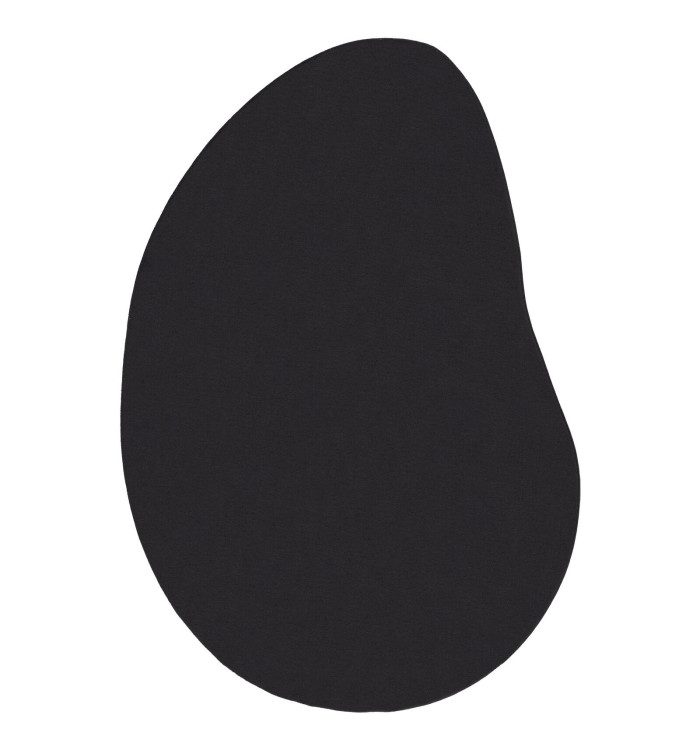 Tapis Noir 140x200 cm Antidérapant | Mobilier & Déco