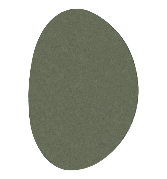 Tapis "HUARTE" à poils courts et lavable Vert forêt 160x230 cm | Mobilier & Déco