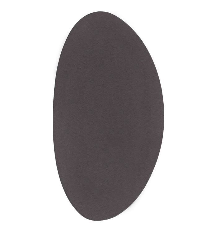 Tapis "HUARTE" Pile Courte Douce et Lavable Anthracite 100x200 cm | Mobilier & Déco