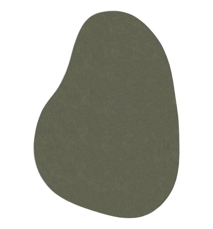 Tapis Vert Forêt Laine 140 x 200 cm Tapis de Surface Autre | Mobilier & Déco