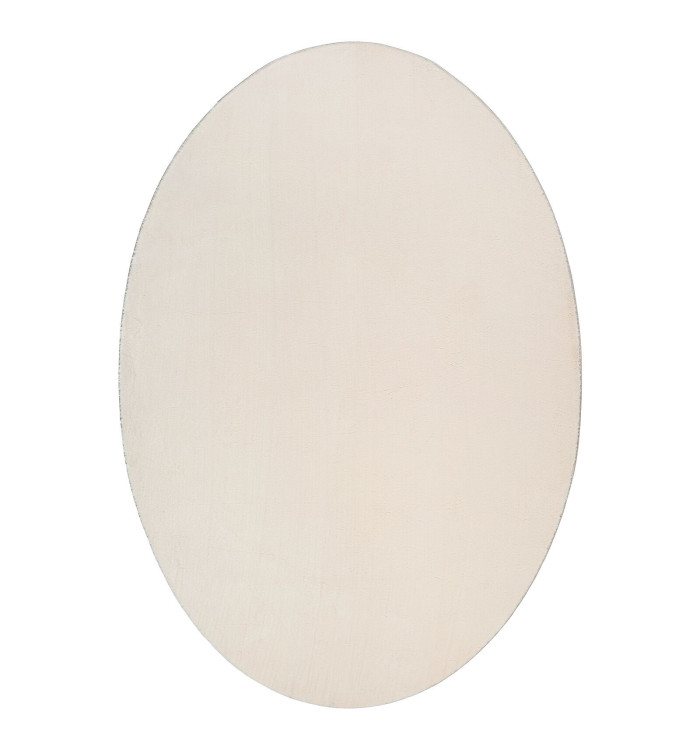 Tapis "HUARTE" Beige 140x200 cm Ovale | Mobilier & Déco