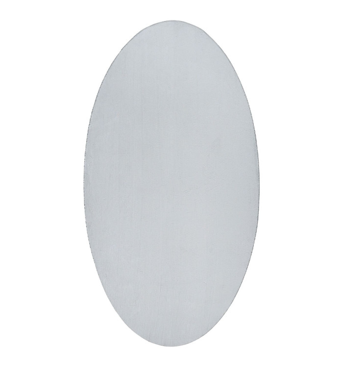 Tapis "HUARTE" Gris 100x200 cm Ovale | Mobilier & Déco