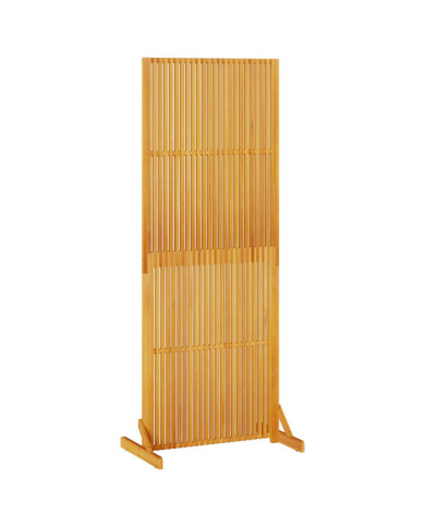écran de confidentialité Intérieur/Extérieur 200 cm en Bois d'Acacia Massif | Mobilier & Déco