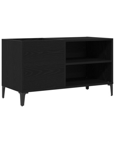 Cabinet d'enregistrement Bois Noir 84,5x38x48 cm Bois d'ingénierie | Mobilier & Déco