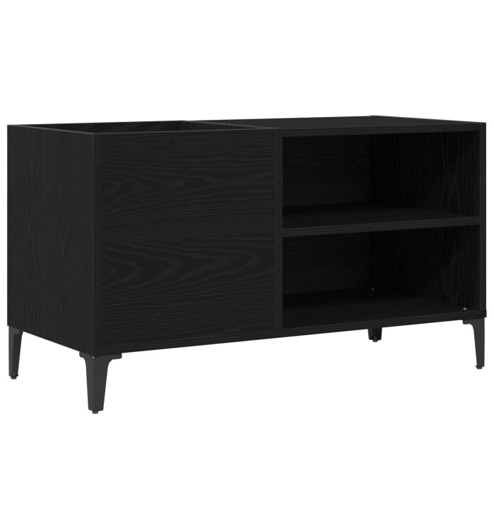 Cabinet d'enregistrement Bois Noir 84,5x38x48 cm Bois d'ingénierie | Mobilier & Déco