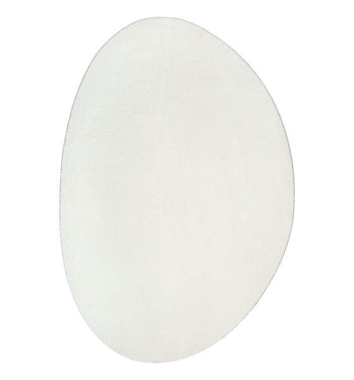 Tapis 'HUARTE'Pile courte, doux et lavable, crème 160x230 cm | Mobilier & Déco