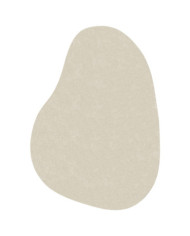 Tapis "HUARTE" à poils courts, doux et lavable, beige 160x230 cm | Mobilier & Déco