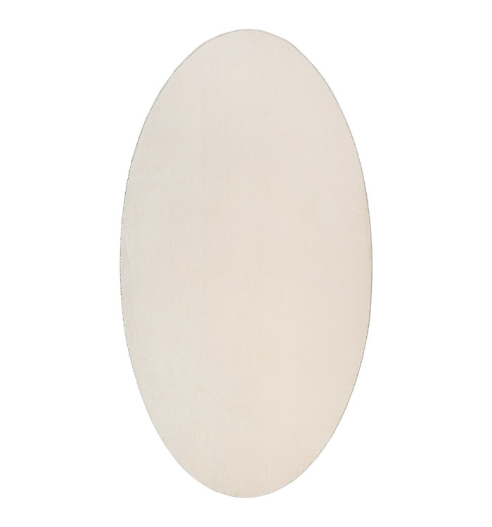 Tapis "HUARTE" Beige 100x200 cm Ovale | Mobilier & Déco