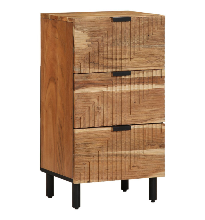 Buffet 40x33x75 cm Bois Massif Acacia | Mobilier & Déco