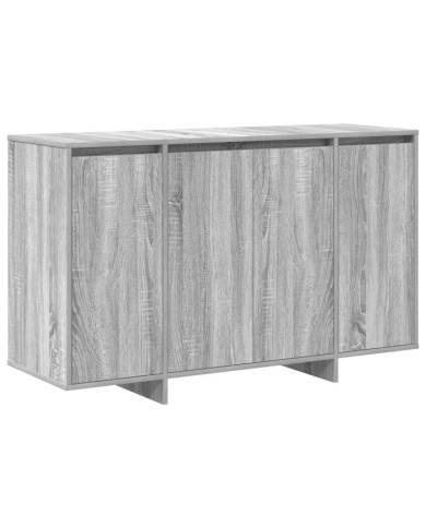 Buffet gris sonoma en bois d'ingénierie 120 x 41 x 75 cm | Mobilier & Déco