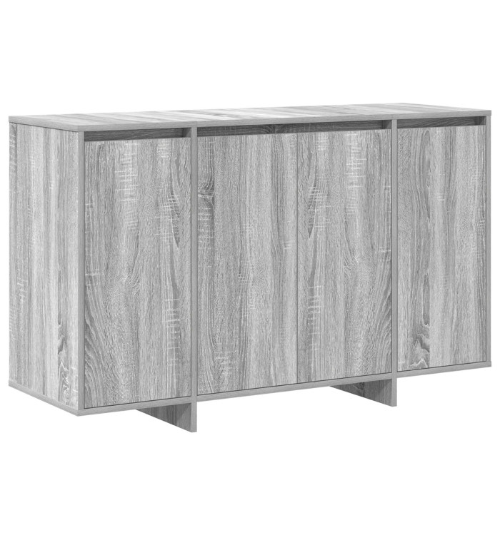 Buffet gris sonoma en bois d'ingénierie 120 x 41 x 75 cm | Mobilier & Déco