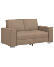 Canapé d'amour Cappuccino 120 cm en simili cuir | Mobilier & Déco