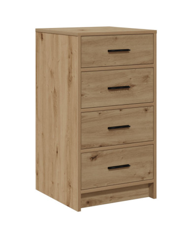 Buffet en chêne artisanal 40x41x75 cm Bois d'ingénierie | Mobilier & Déco