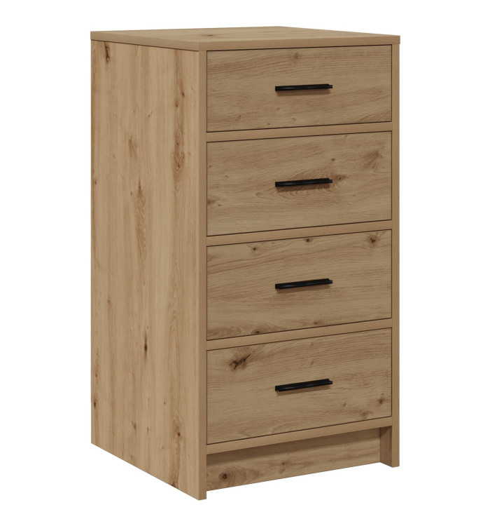 Buffet en chêne artisanal 40x41x75 cm Bois d'ingénierie | Mobilier & Déco