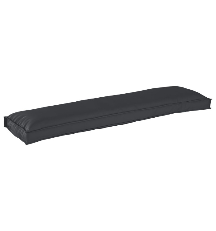Coussin de palette pour banc Noir 150x40x8 cm Tissu Oxford | Mobilier & Déco