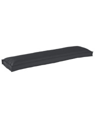 Coussin de palette pour banc Noir 150x40x8 cm Tissu Oxford | Mobilier & Déco