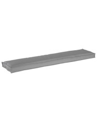 Coussin de palette pour banc Gris 180x40x8 cm en tissu Oxford | Mobilier & Déco