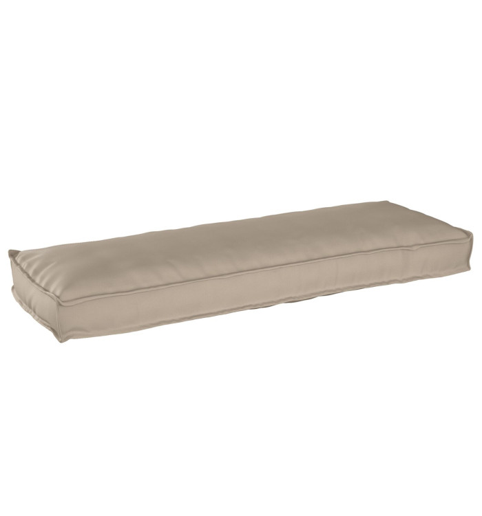 Coussin de palette pour Banc Taupe 120x40x8 cm Tissu Oxford | Mobilier & Déco
