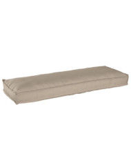 Coussin de palette pour Banc Taupe 120x40x8 cm Tissu Oxford | Mobilier & Déco