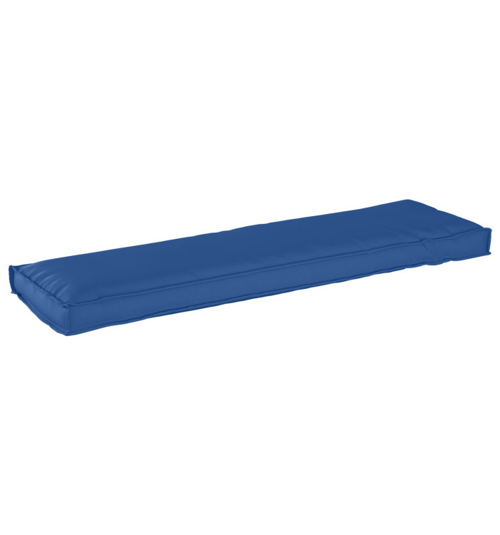 Coussin de Palette pour Banc Bleu Royal 140x40x8 cm Tissu Oxford | Mobilier & Déco