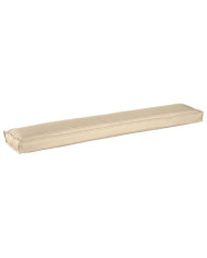 Coussin de palette pour banc beige 200x40x8 cm en tissu Oxford | Mobilier & Déco