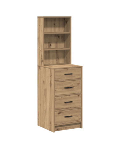 Highboard Chêne Artisan 40x41x135 cm Bois d'Ingénierie | Mobilier & Déco