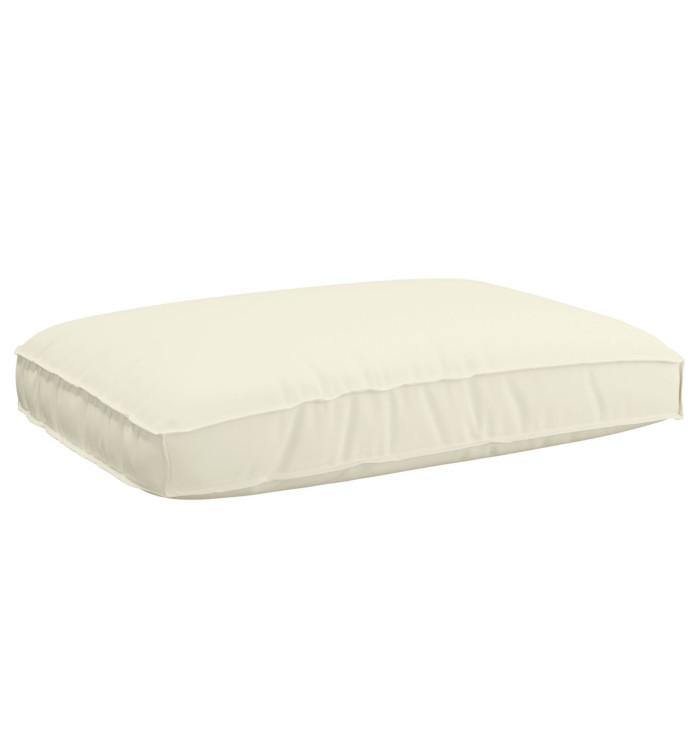 Coussin de Pallet pour Siège Crème 120x80x12 cm Tissu Oxford | Mobilier & Déco