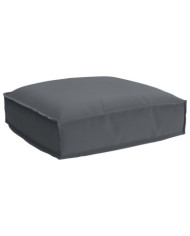 Coussin de palette pour siège Anthracite 50x50x12 cm en tissu Oxford | Mobilier & Déco