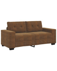 Canapé loveseat Marron 140 cm en simili cuir | Mobilier & Déco