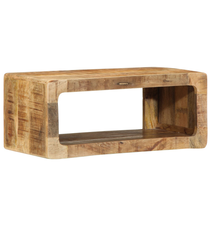 Meuble TV 60x30x25 cm en bois de manguier massif | Mobilier & Déco