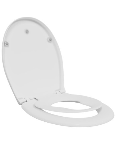 Siège de toilette pour famille avec siège enfant Démontage rapide en Duroplast | Mobilier & Déco