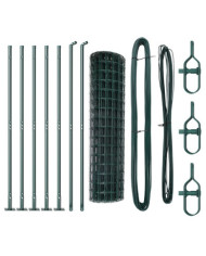 Clôture Euro Ensemble de 2 Vert Métal 10 x 1,0 m Durable | Mobilier & Déco