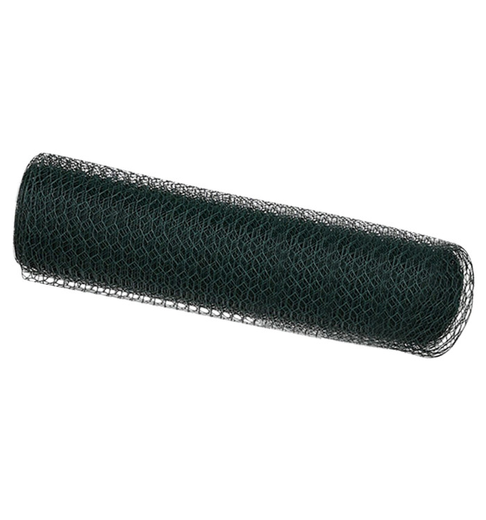 Clôture hexagonale verte 0.8x100 m en acier | Mobilier & Déco