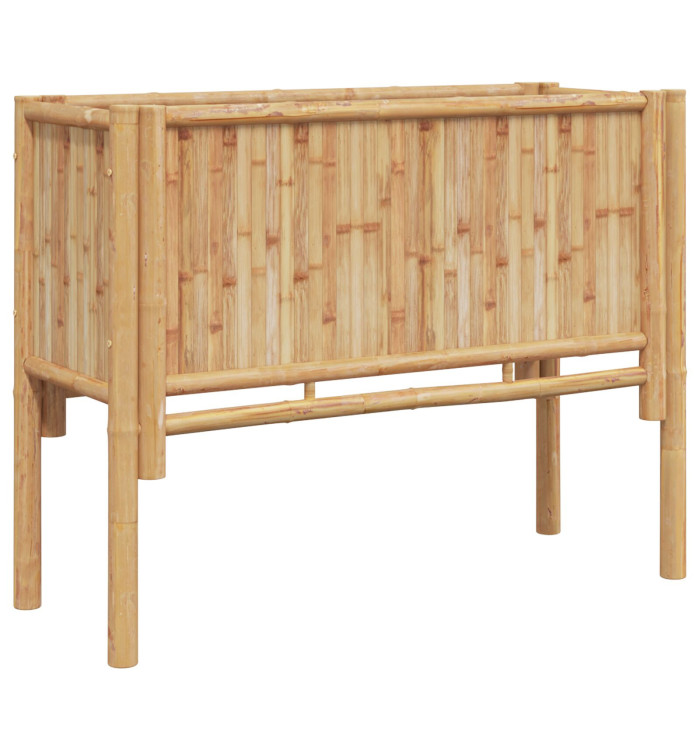 Jardinière surélevée 90x35x70 cm en Bambou | Mobilier & Déco