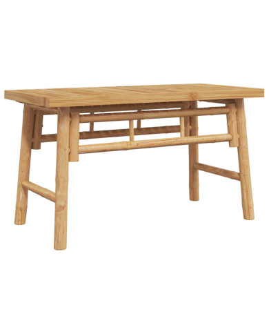 Banc de jardin 80x38x45 cm en bambou | Mobilier & Déco