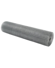 Clôture en fil soudé 0.6x10 m en acier galvanisé | Mobilier & Déco