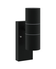 Applique Murale Extérieure Noire Acier Inoxydable IP44 | Mobilier & Déco