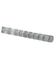 Clôture de Champ 1x25 m Acier Galvanisé | Mobilier & Déco