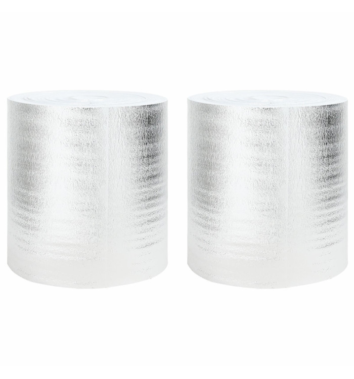 Réflecteurs de chaleur pour radiateur 2 pcs 0,5x25 m | Mobilier & Déco