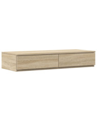 Tiroirs de lit Chêne Sonoma 80x36,5x16,5 cm Bois d'ingénierie | Mobilier & Déco