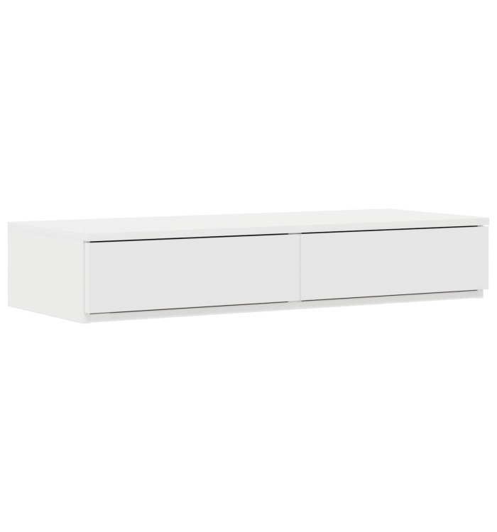 Tiroirs de lit Blanc 90x36,5x16,5 cm Bois reconstitué | Mobilier & Déco