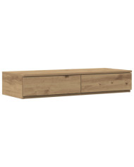 Tiroirs de lit Chêne Artisan 90x36,5x16,5 cm en bois d'ingénierie | Mobilier & Déco