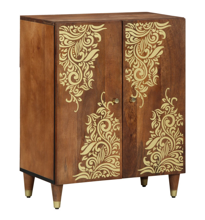 Buffet 60x33x75 cm en bois massif de mangue | Mobilier & Déco