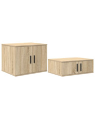 Armoire de rangement Chêne Sonoma 103x41x40 cm en bois reconstitué | Mobilier & Déco